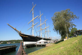 парусник Pommern, Mariehamn