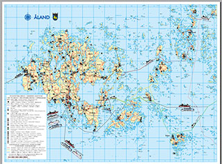 карта Аландских островов скачать