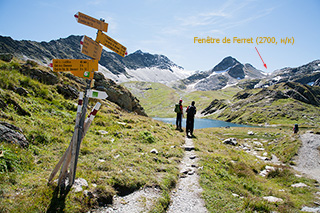 озеро фенетр и перевал, щвейцария