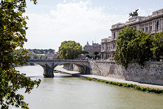 речка Tevere, Roma