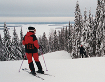 Коли, горные лыжи в Финляндии