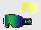 горнолыжная маска Smith Squad, green sol-x mirror