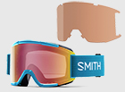 горнолыжная маска Smith Squad red sensor mirror