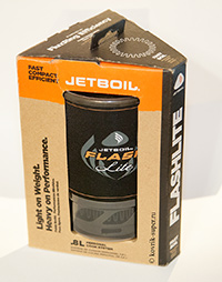 Jetboil FLASH Lite - универсальный вариант горелки и кастрюли