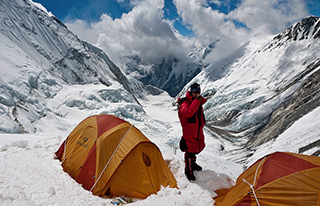  Эверест со стороны Непала, camp 2, палатка Marmot Thor 2P