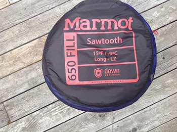 пуховой спальник marmot sawtooth купить